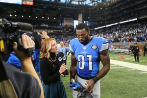 Interviewing Calvin Johnson