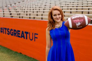 Tori Petry at Florida Field