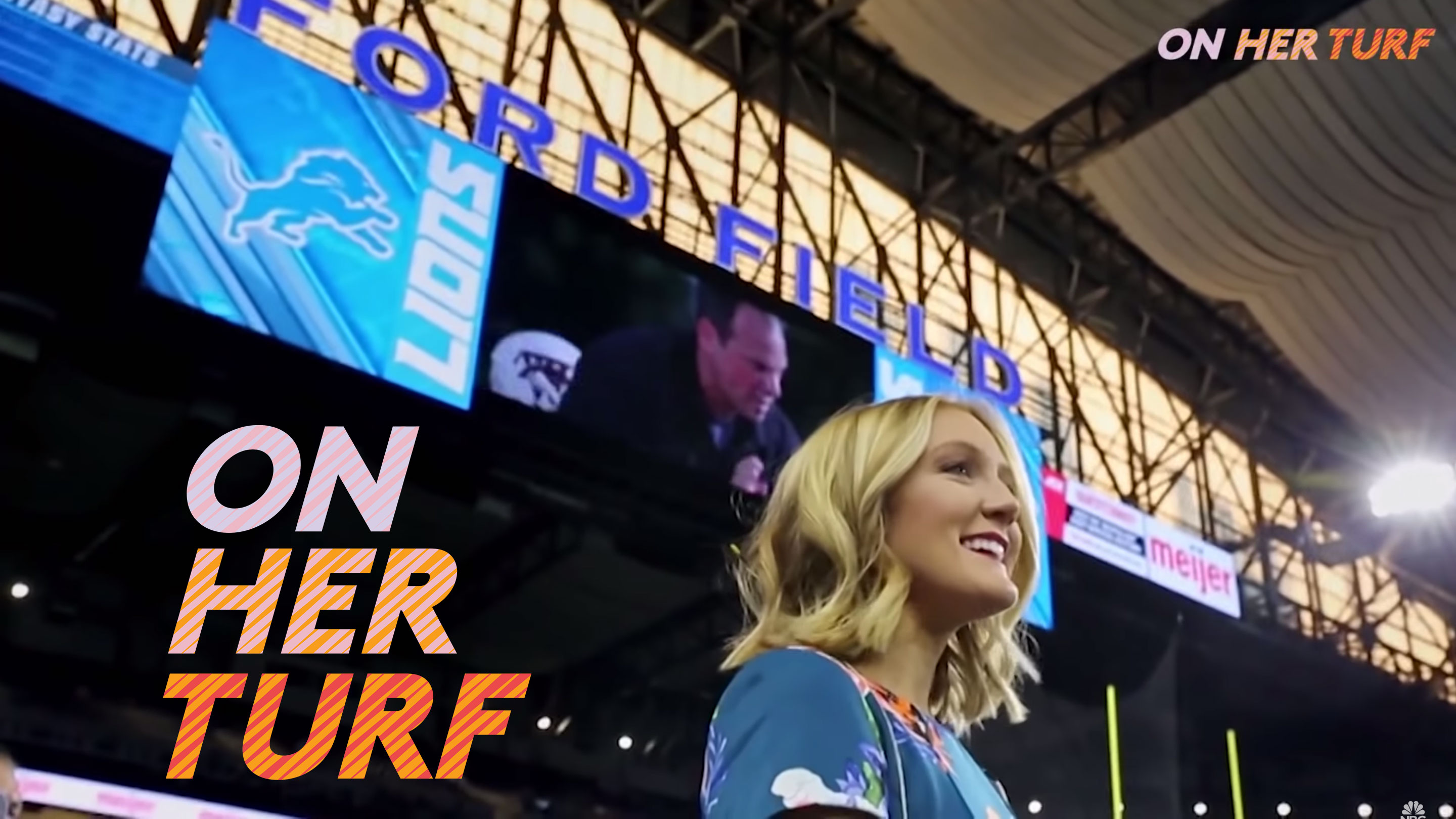 Tori featured on Sunday Night Football’s On Her Turf series