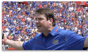 Tori Petry filmed a Will Muschamp freakout on the sidelines at Florida