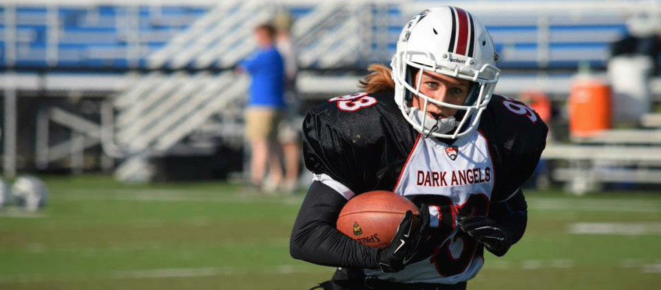 Tori’s highlights playing women’s tackle football